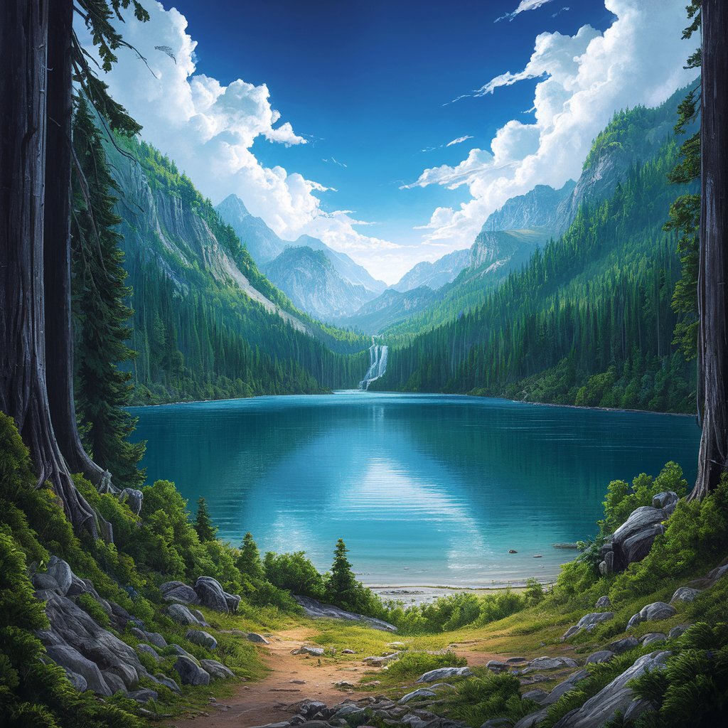 Nature & Landscape Coloring Books