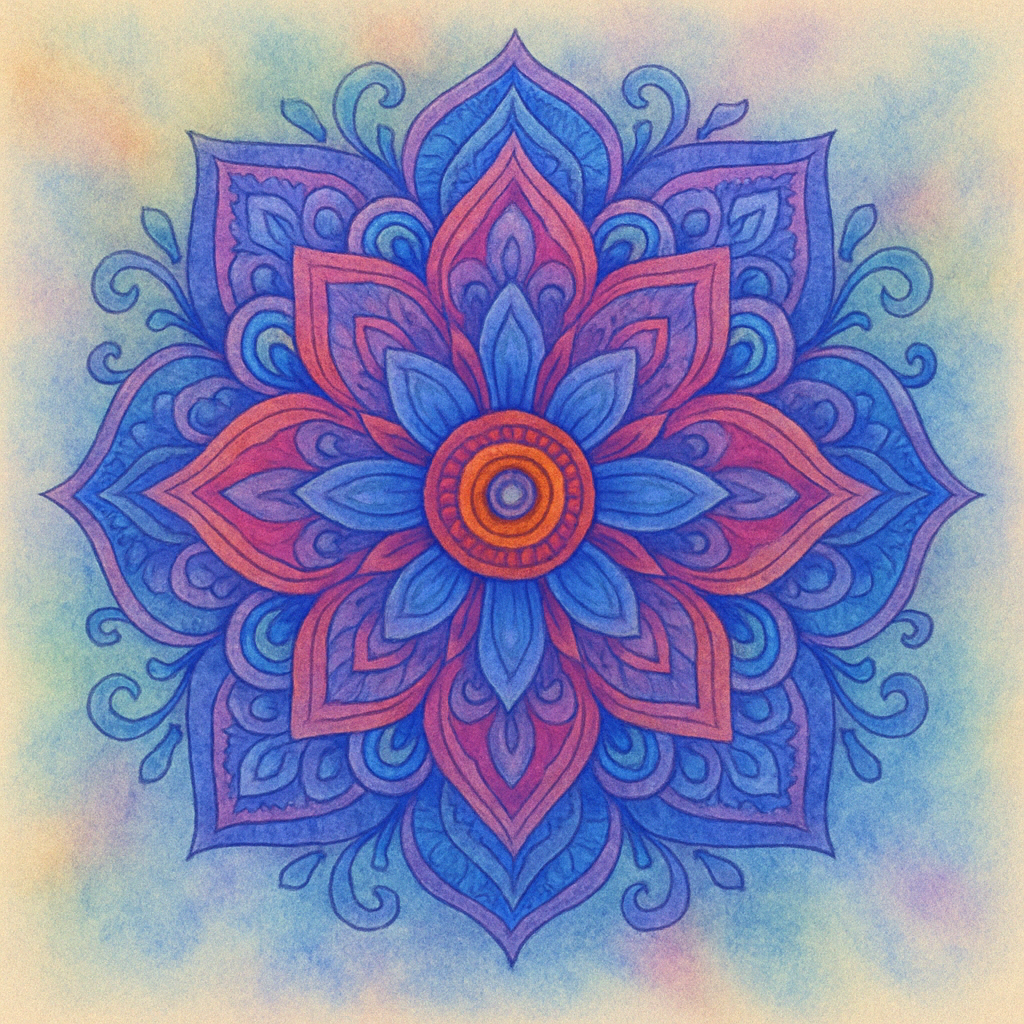 ZZ - Mandala & Stained Glass - Free Sample