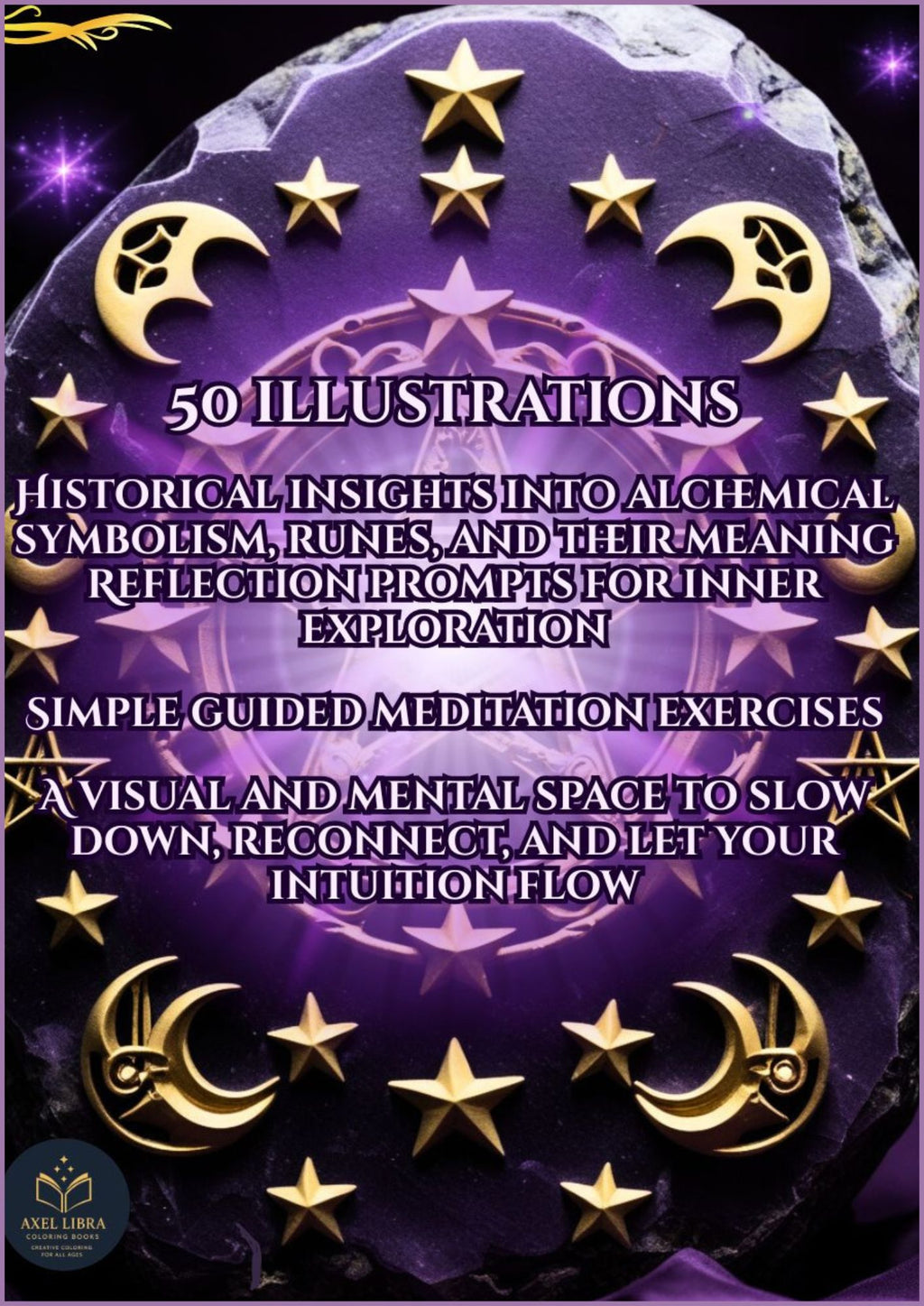 Shadow Magic Coloring Book: A Journey Through Ancient Symbols, Runes, and Rituals to Awaken the Hidden Self