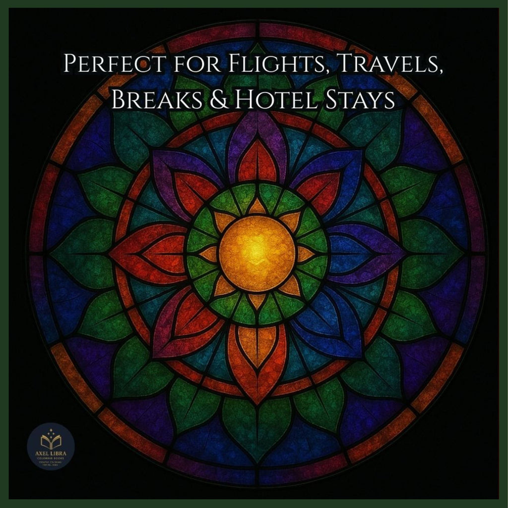 Pocket Mandalas & Quotes For Travel, Mindfulness & Creative Calm: 6x6" small Coloring Book for Adults Featuring 50 Soulful Mandala Designs Paired with Spiritual Quotes: Perfect for Flights, Travels, Breaks & Hotel Stays