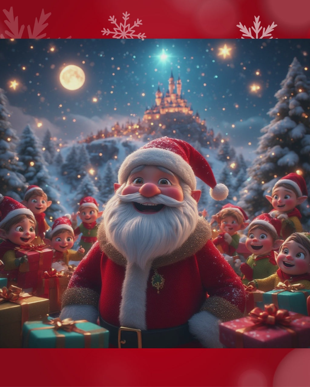 Christmas coloring book for kids