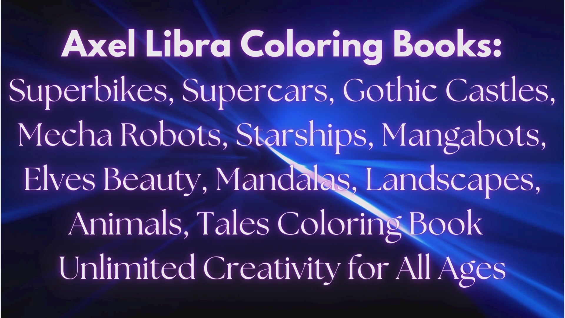 axel libra coloring books