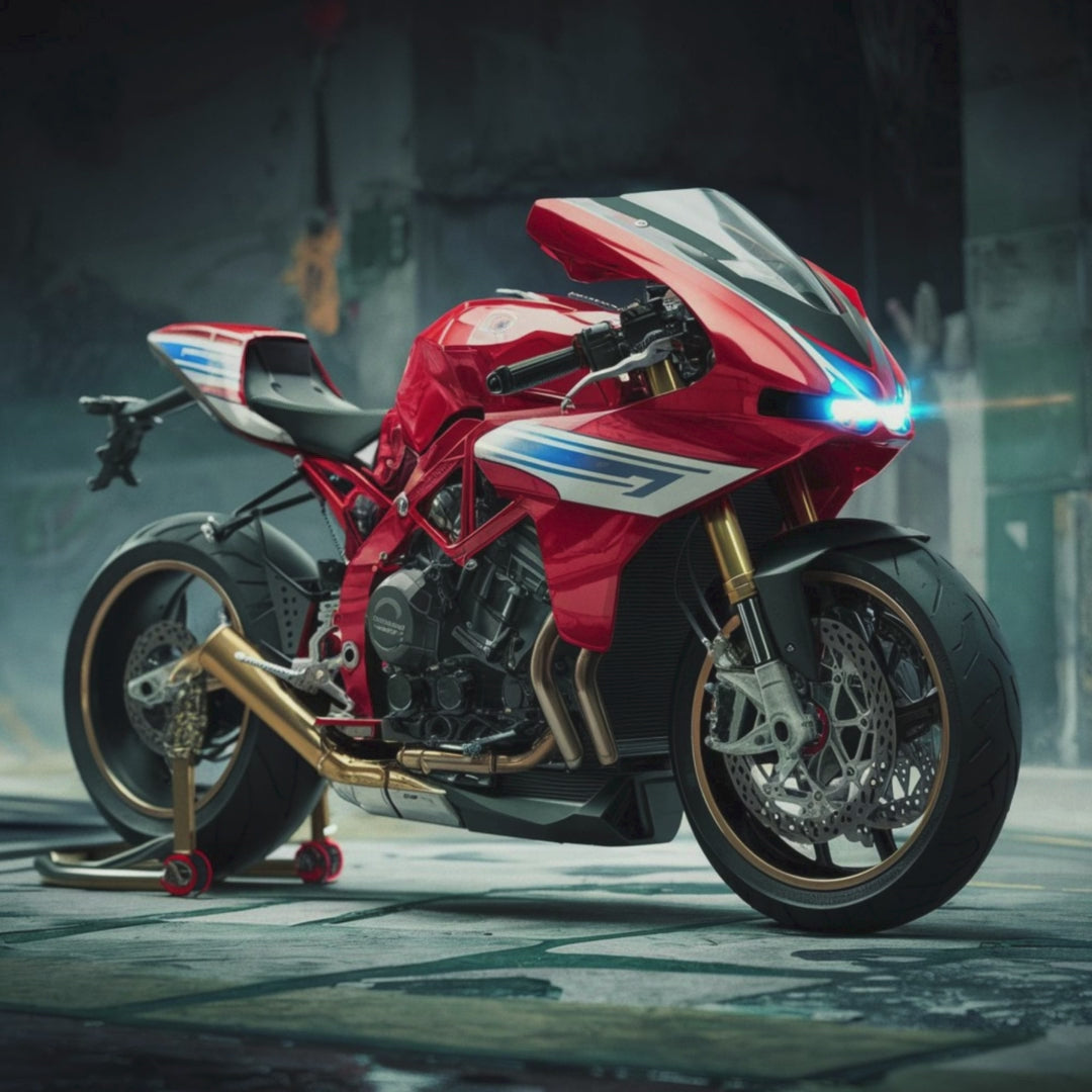 Hyperbike coloring book: 90 High-Tech Motorcycle Designs for Adults