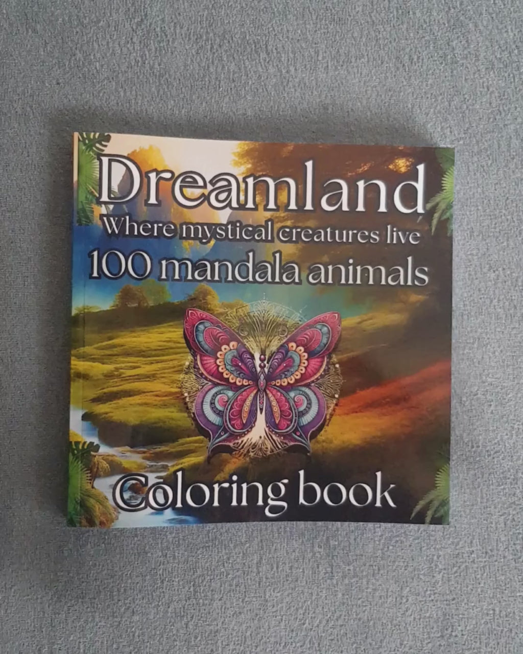 mandala animals coloring book