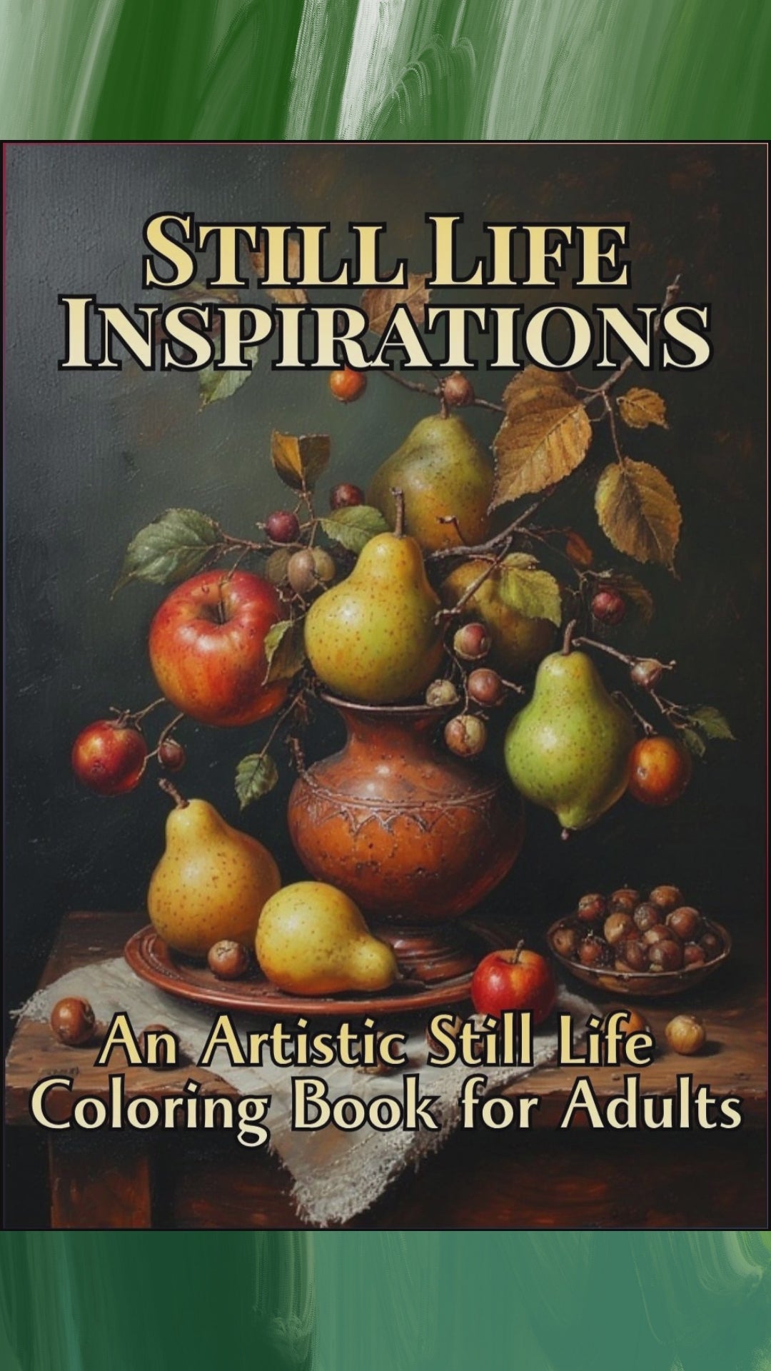 Still life coloring book